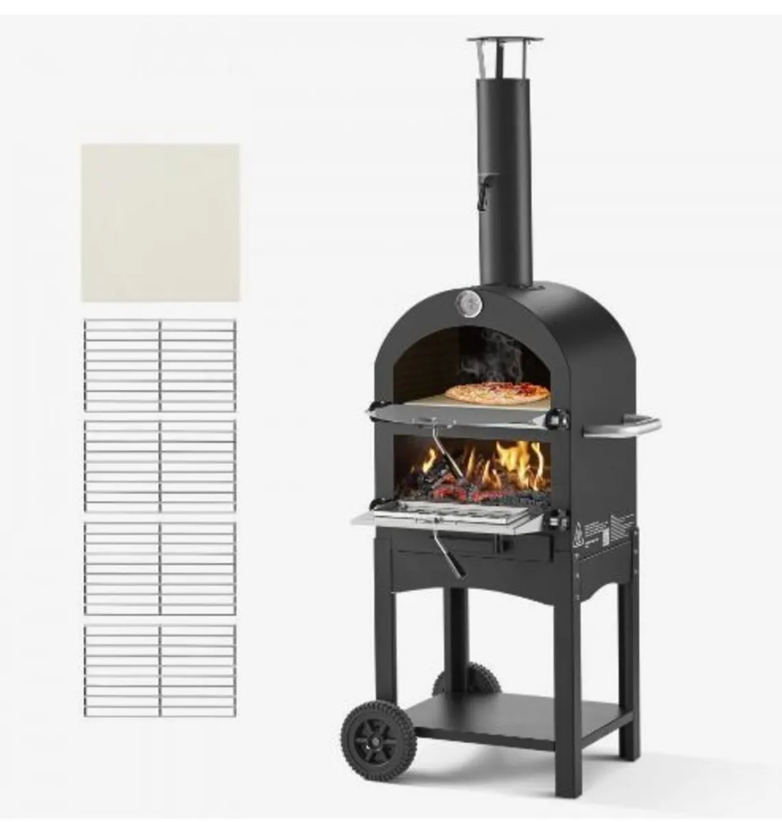 Outdoor Pizza Oven, 12" Pellet Fire Ovens - Image 1