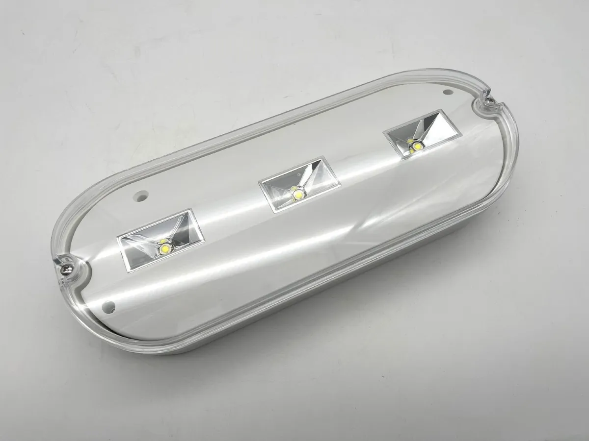 Ansell Emergency LED Bulkhead Light 8W 3Hr - Image 1