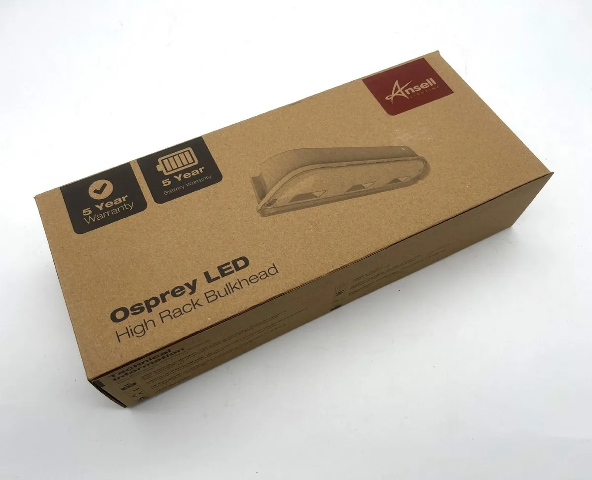 Ansell Emergency LED Bulkhead Light 8W 3Hr - Image 4