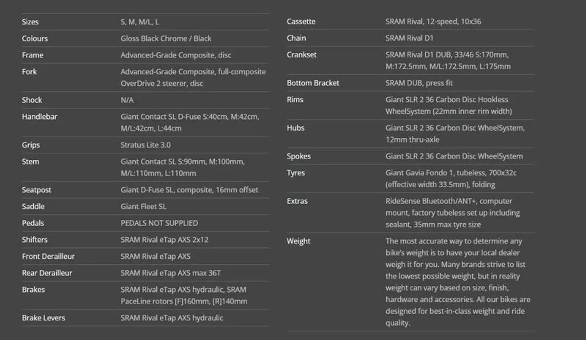 Giant Defy Advanced Pro 2 AX - Image 2
