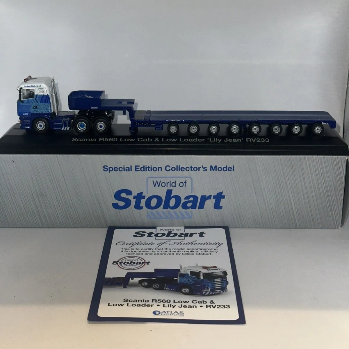 Eddie Stobart plant Low loader. Free Post - Image 4