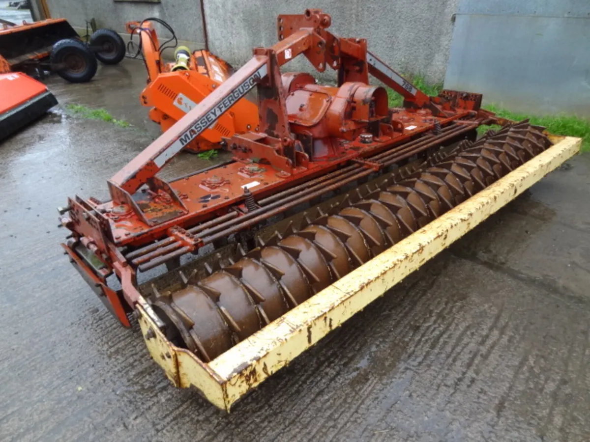 Massey Ferguson 768 Power harrow - Image 1