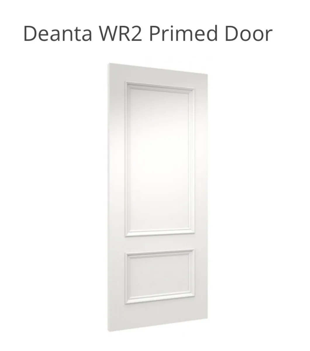 Deanta WR2 Primed door inside door