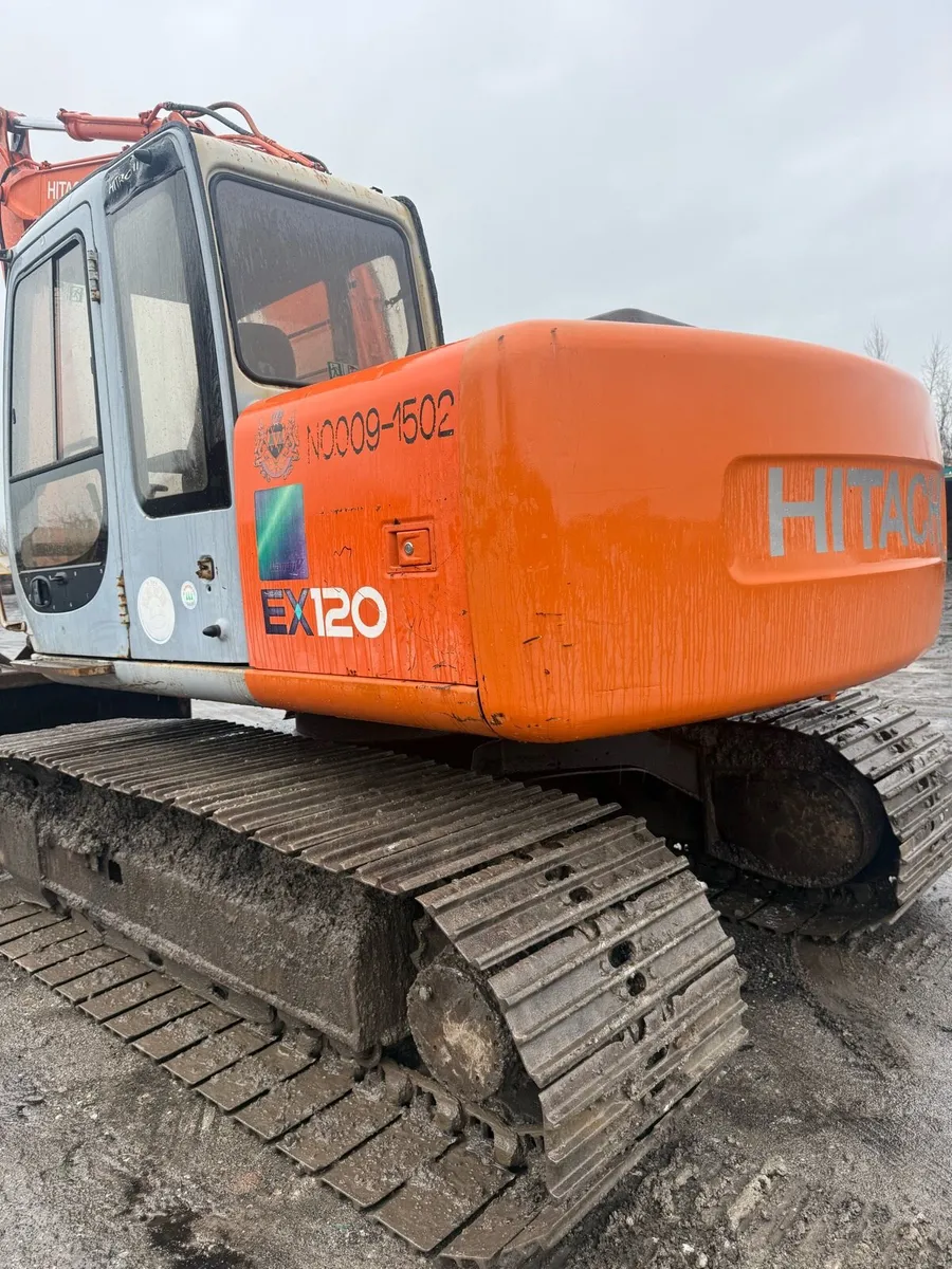 Hitachi ex120-5 (trade in welcome) - Image 3