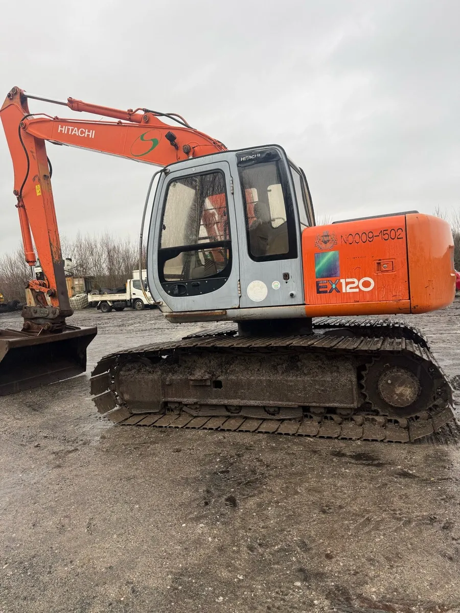 Hitachi ex120-5 (trade in welcome) - Image 4