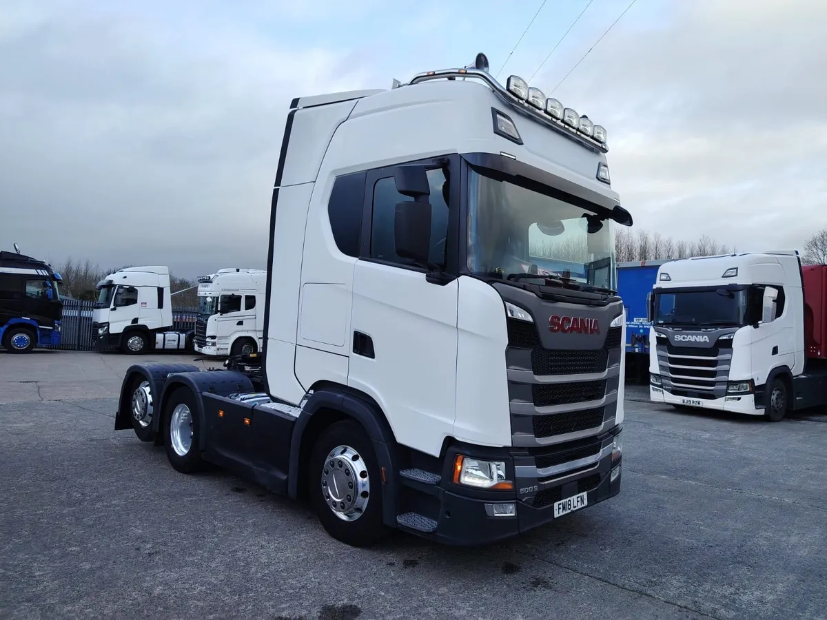 2018 Scania S500 Rear Lift Sliding fifth wheel - Image 1