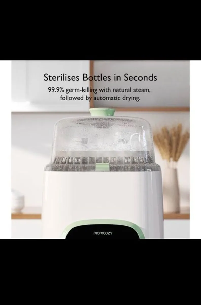 Brand New Momcozy Bottle Washer / Steriliser / Dryer (Unwanted Gift) - Image 4