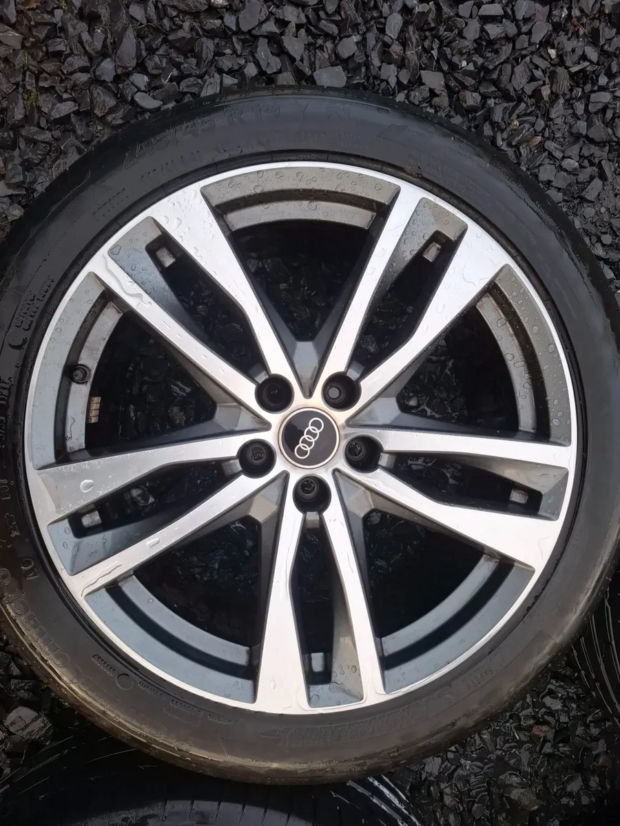 19" Genuine Audi A6 S Line Alloys with tyres - Image 1