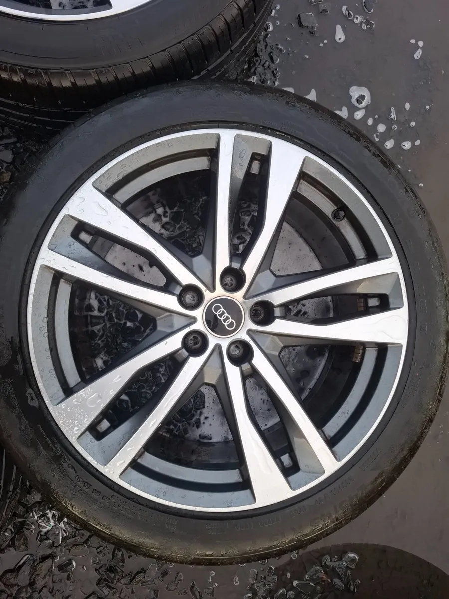 19" Genuine Audi A6 S Line Alloys with tyres - Image 2