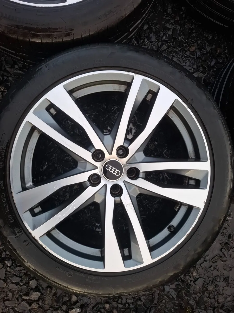 19" Genuine Audi A6 S Line Alloys with tyres - Image 3