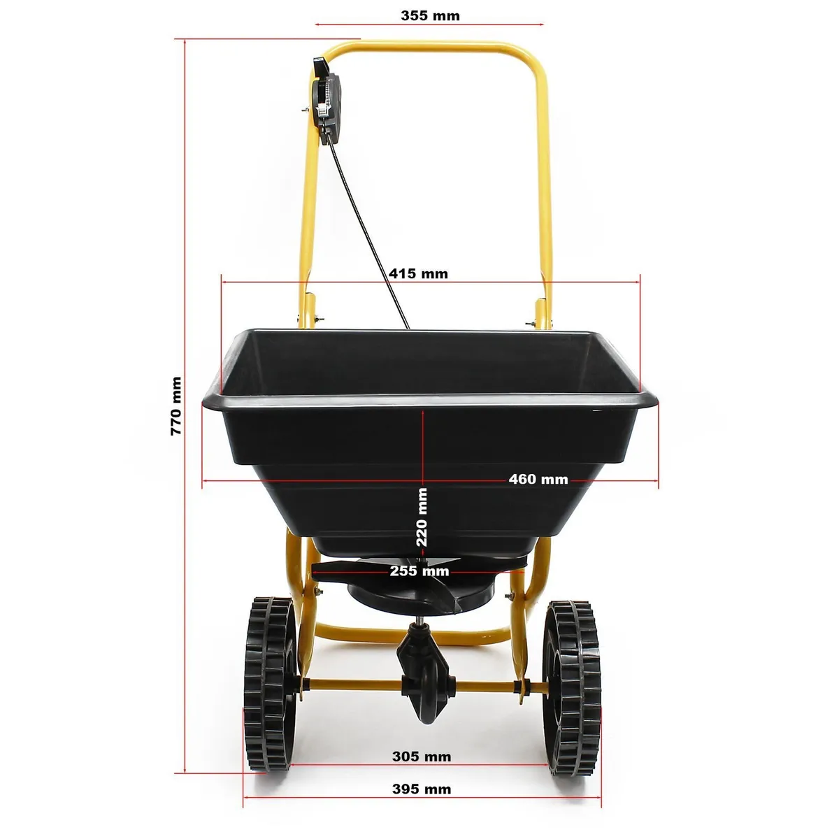 Push Broadcast Fertiliser Spreader - Image 4