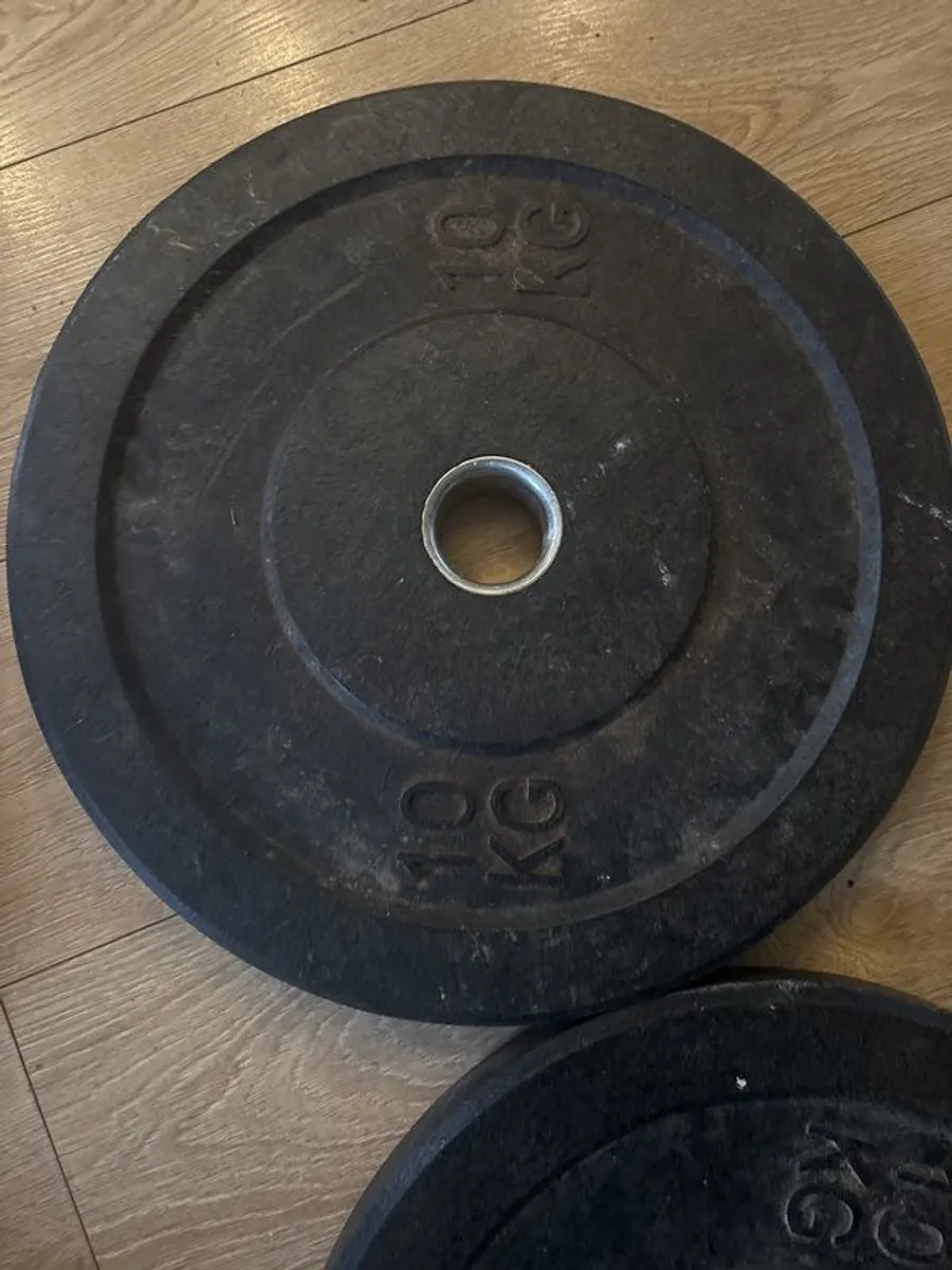 2 x 20 kg and 2 x 10 kg plates - Image 3