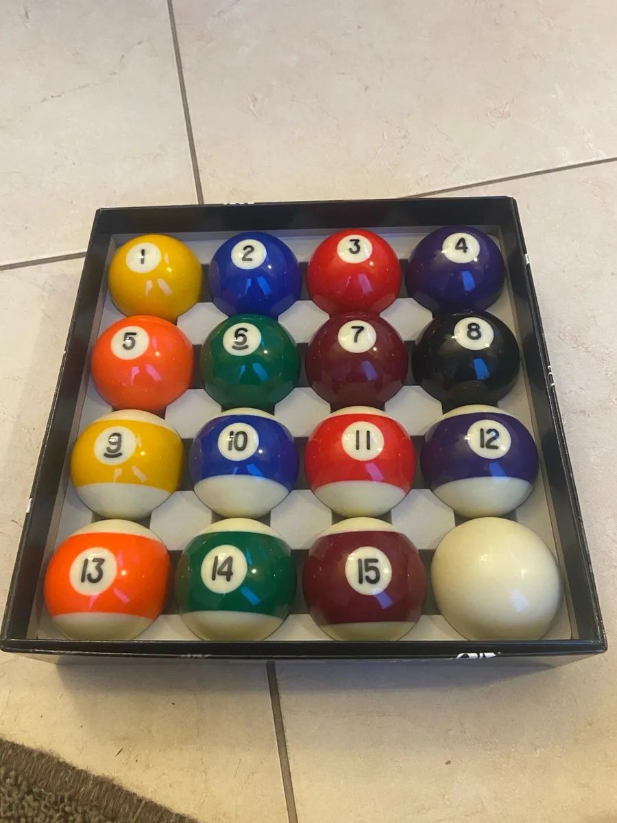 Power glide pool balls - Image 1