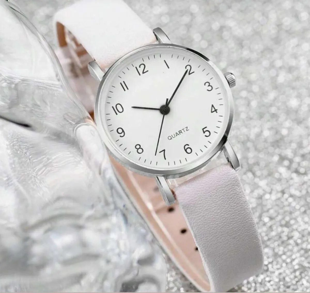 Brand New White Women Digital - Leather Strap - Image 2