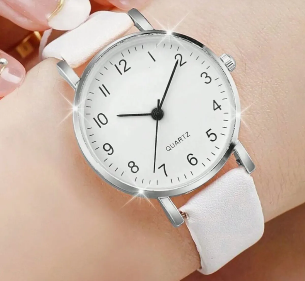 Brand New White Women Digital - Leather Strap - Image 1