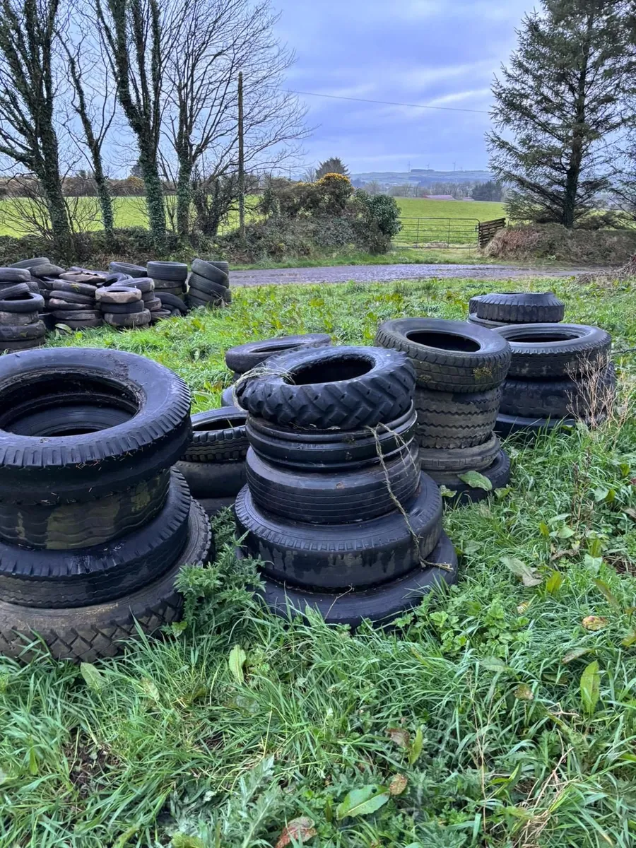 tyres for silage pit - Image 2