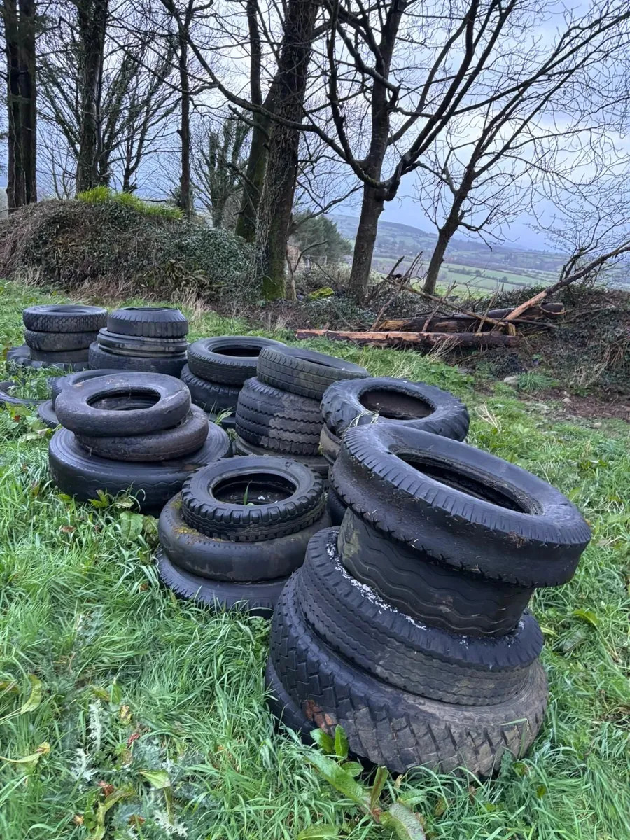 tyres for silage pit - Image 3