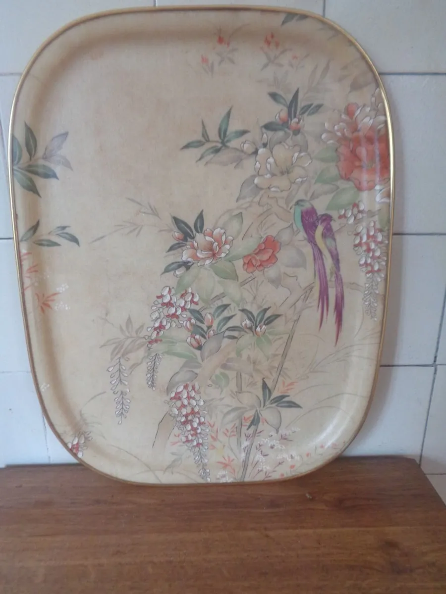Vintage Melamine Tray for Sale - Image 2