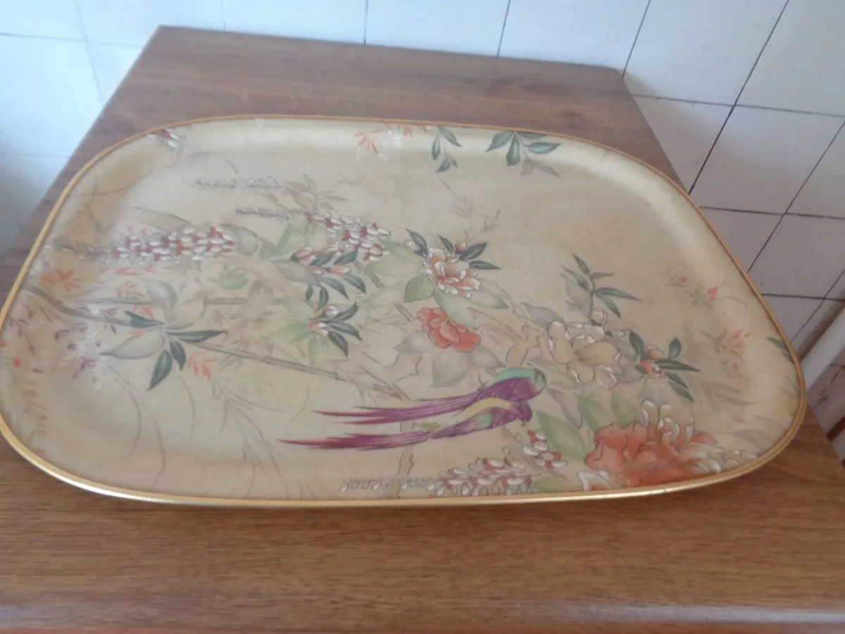 Vintage Melamine Tray for Sale - Image 4