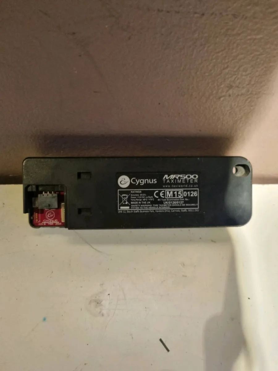 CYGNUS MR500 TAXI METER AND PRINTER - Image 2