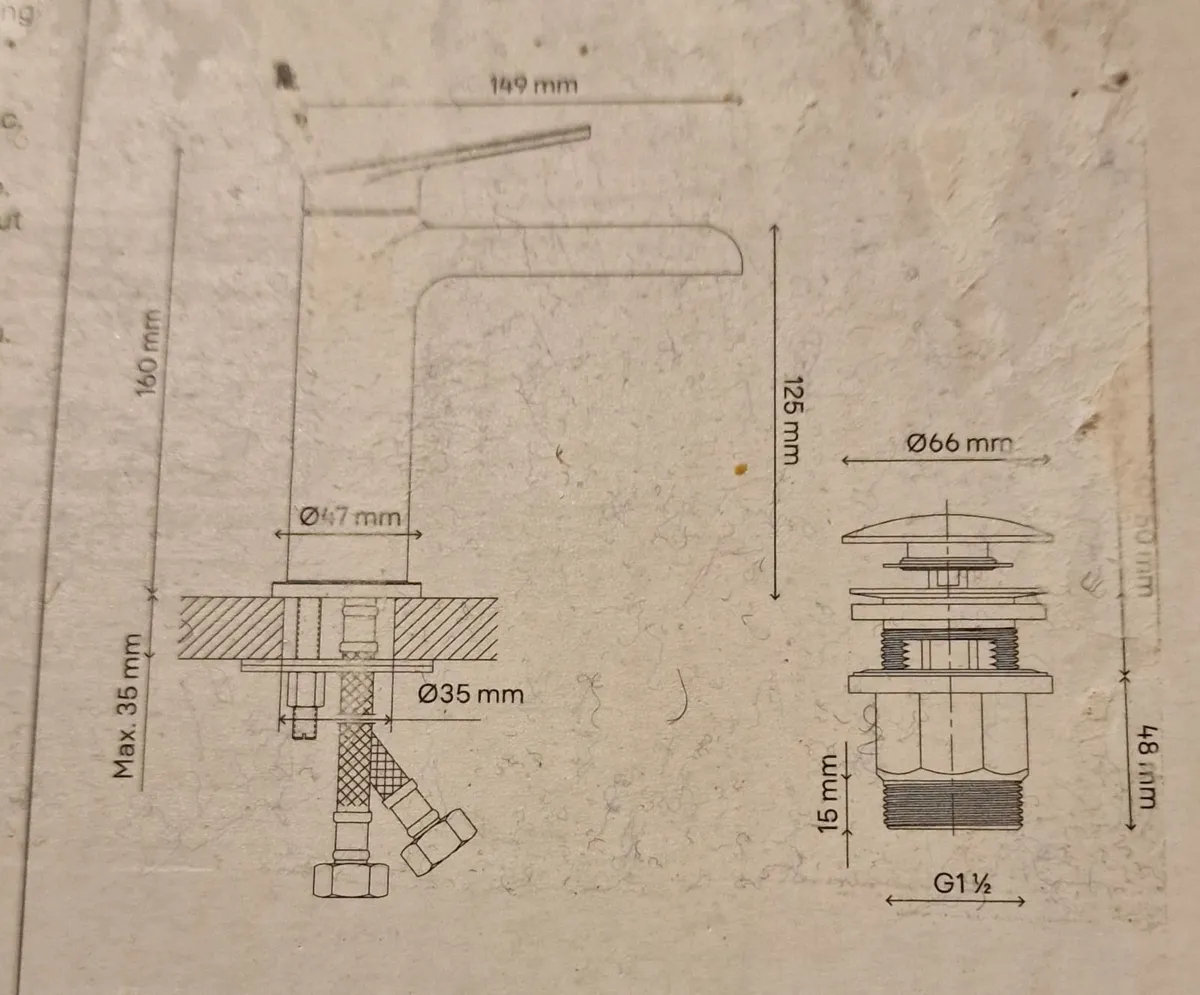 GoodHome Ajeeta Medium Mixer Tap - Image 3