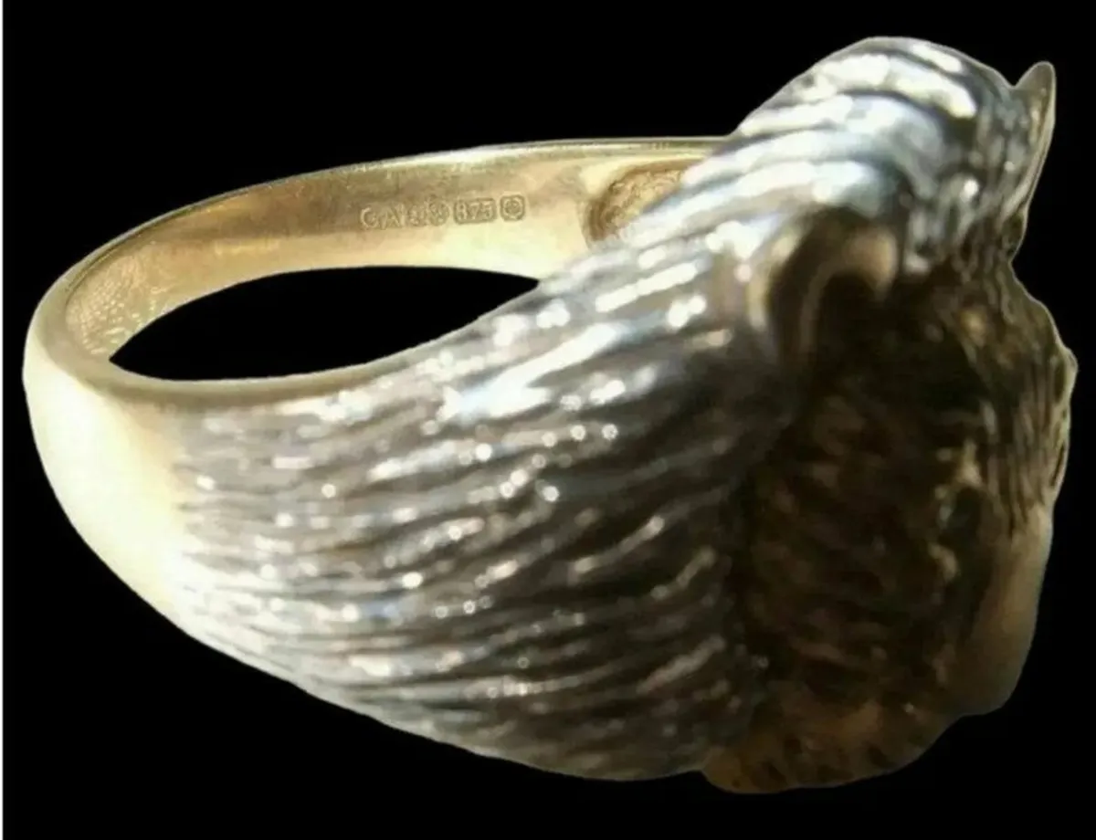 Vintage Hallmarked 9ct Gold/Diamond Ring - Image 4