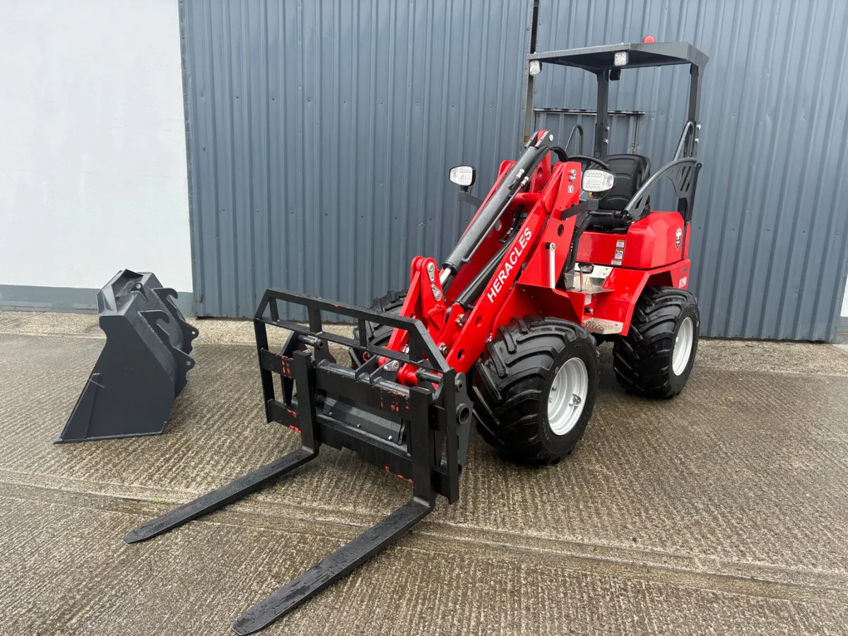Heracles H190 Mini wheel loader - Image 1