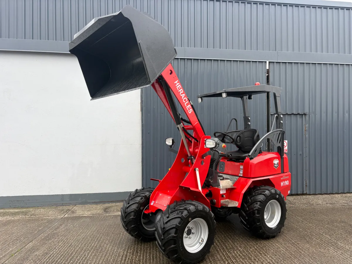 Heracles Yanmar H190 mini wheel loader - Image 1