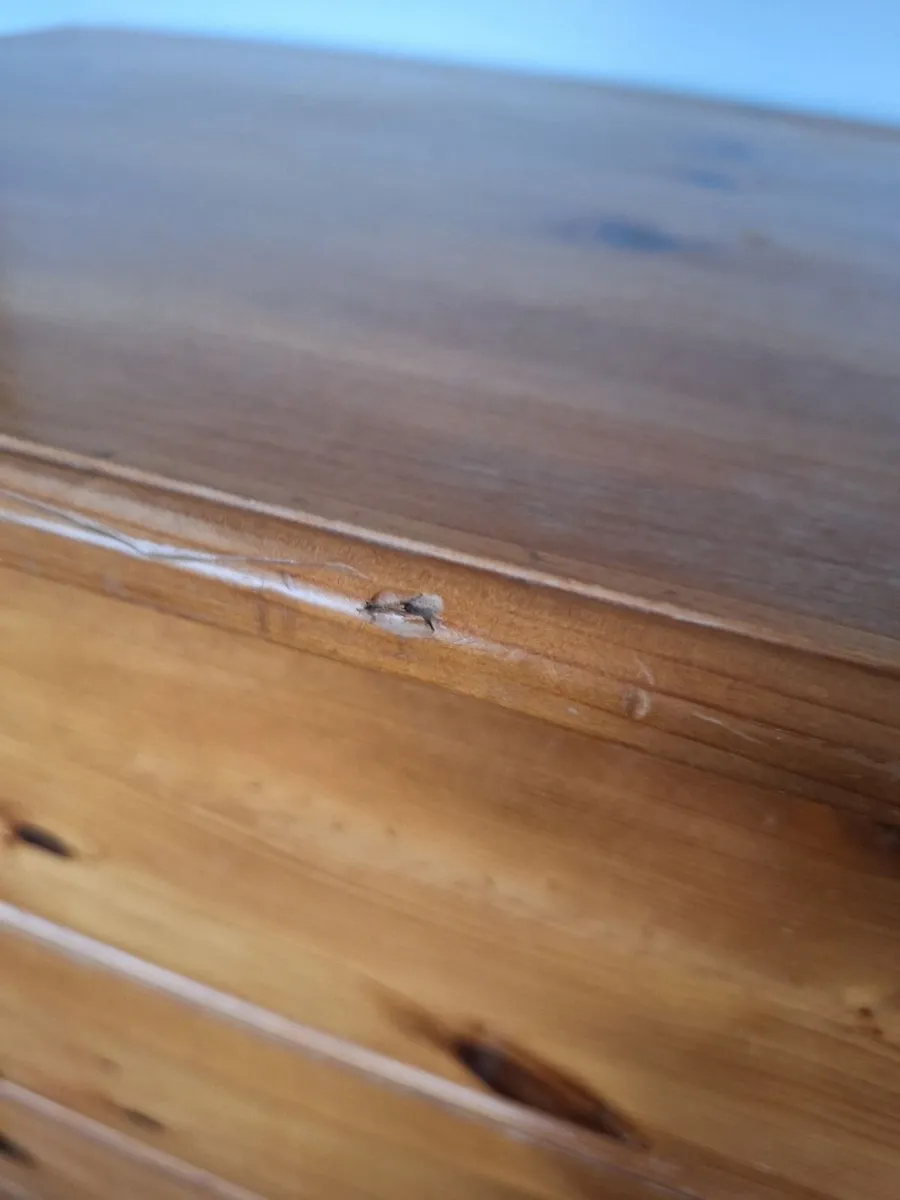 Solid Pine Chest of Drawers - Image 3