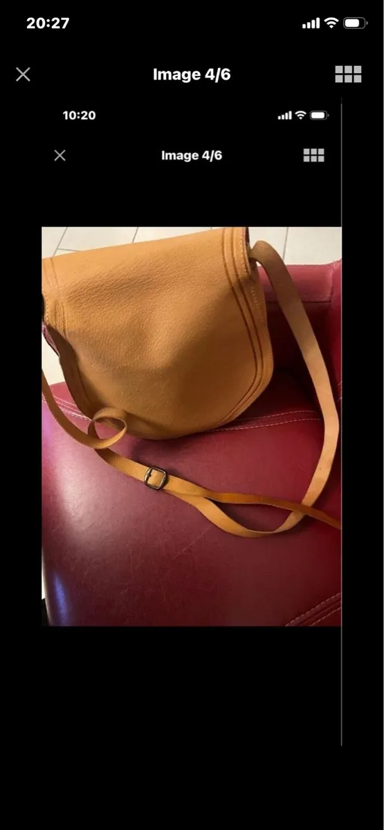 Leather Shoulder Bag - Image 4
