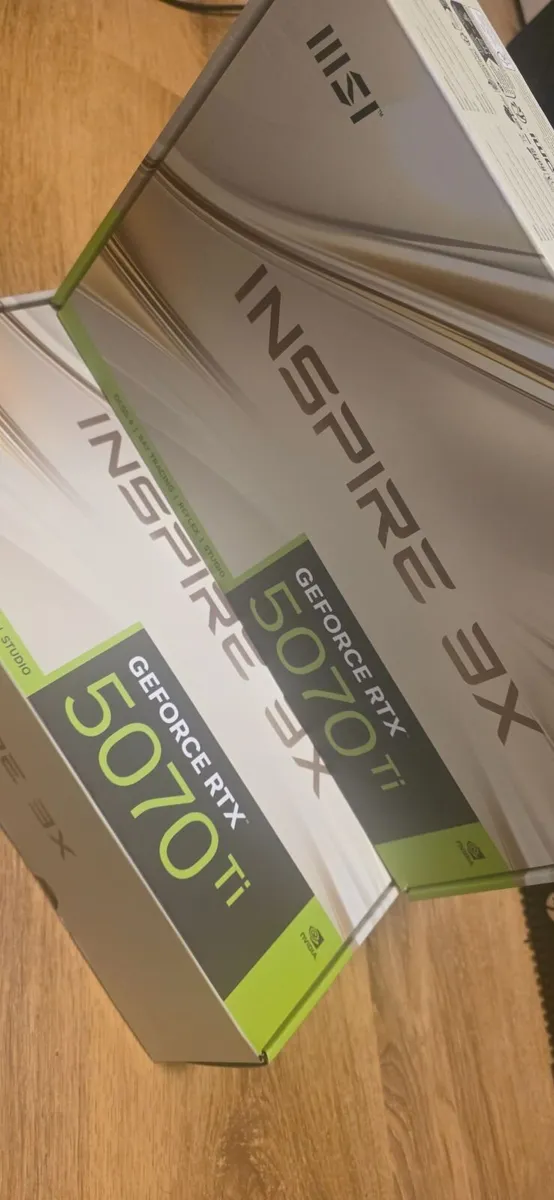 GPU new rtx 5070ti msi inspire 3x - Image 2