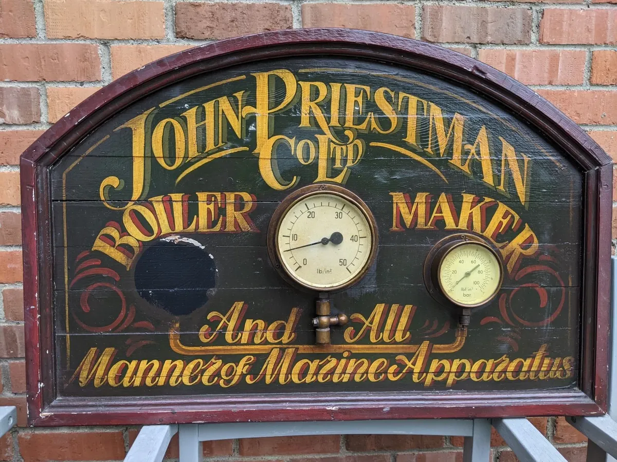 Maritime Antique Sign - Image 1