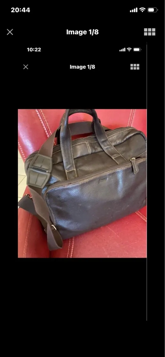 Leather Briefcase/Laptop Bag - Image 1