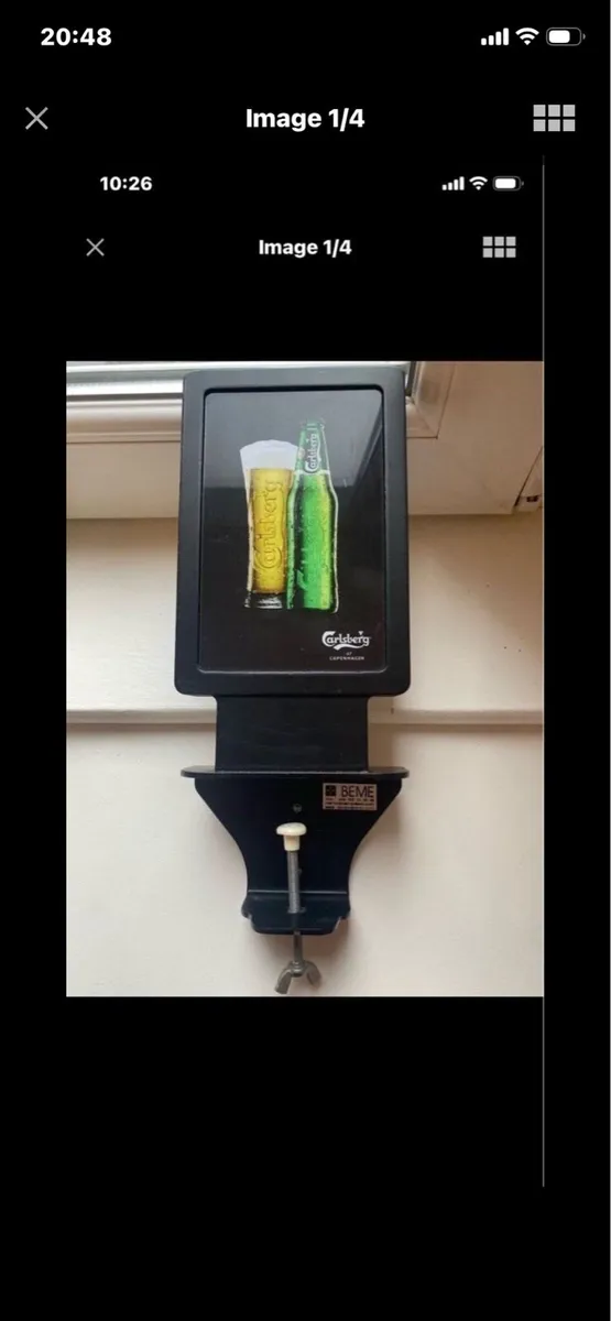 Carlsberg Bar Display/ Bottle Opener - Image 1