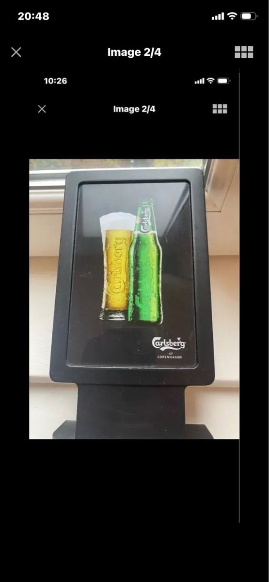 Carlsberg Bar Display/ Bottle Opener - Image 2