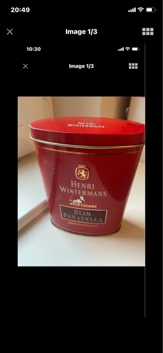 Vintage Henri Wintermans Metal Box - Image 1