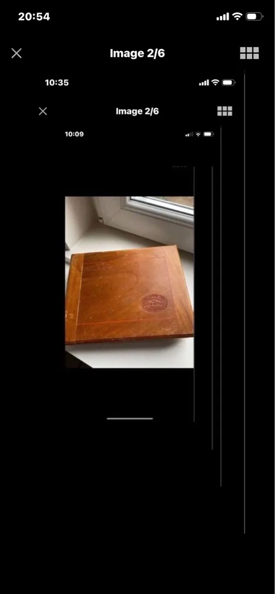 Vintage Timber Cigar Box - Image 3