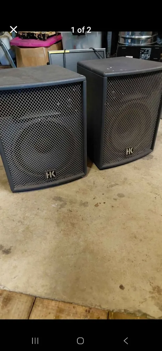 Hk PA speakers, for musician / dj - Image 1