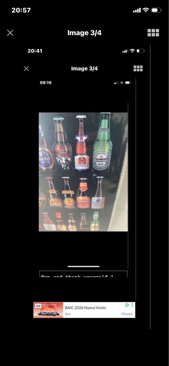 Bar Beers Metal Sign - Image 2