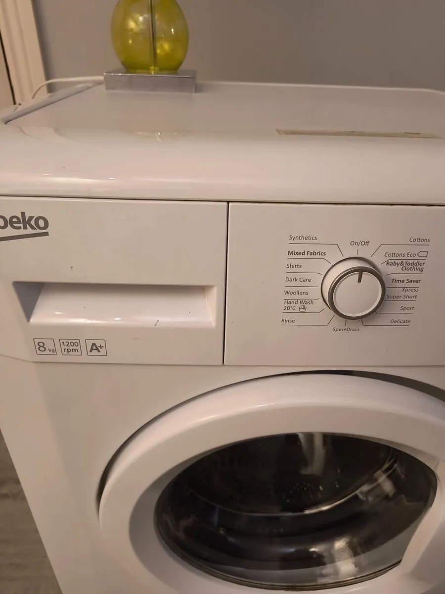 Washing Machine A+klass "Beco"8kg.Working well €80 - Image 2