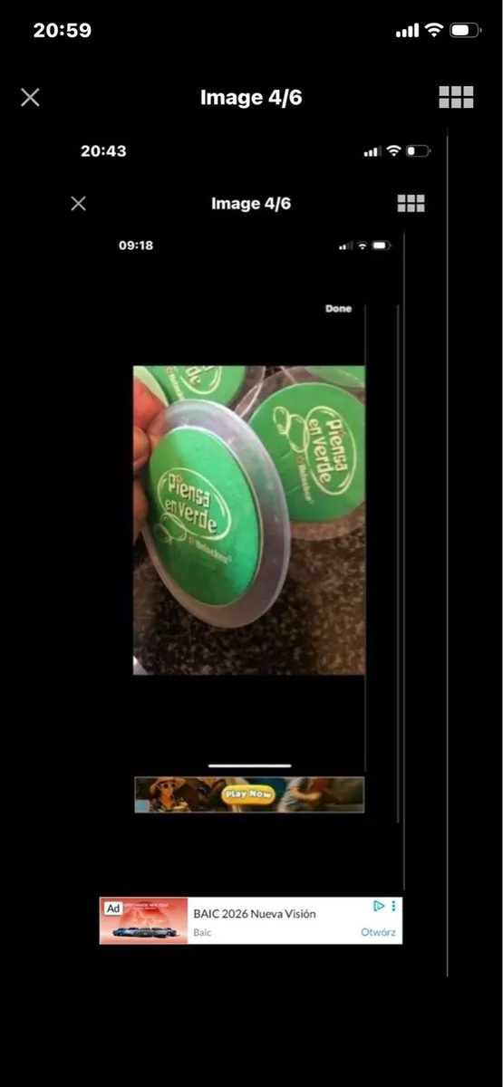 Think Green Heineken Coasters (6) - Image 4