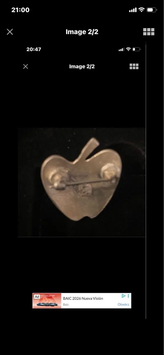 Very Rare Riverdance Broadway Silver Brooch - Image 2