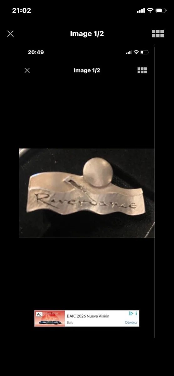 Very Rare Riverdance Silver Brooch - Image 1