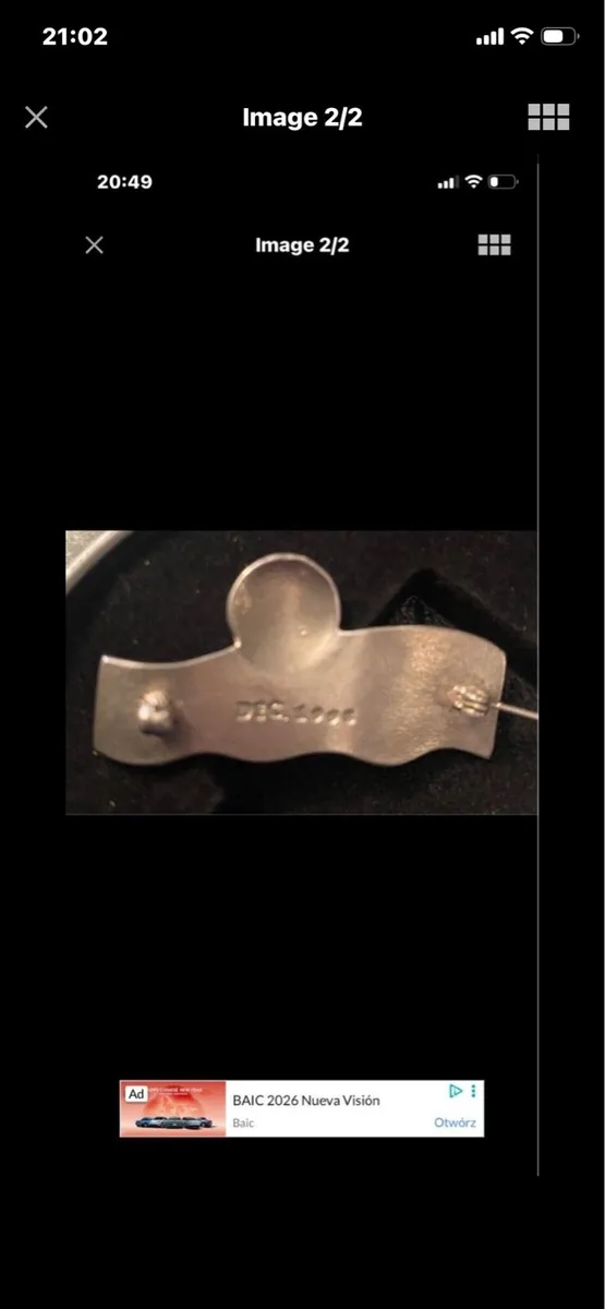 Very Rare Riverdance Silver Brooch - Image 2