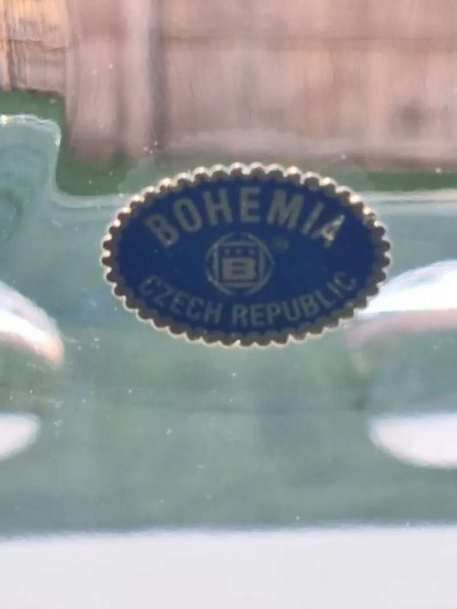 Bohemia glass big bowl - Image 2