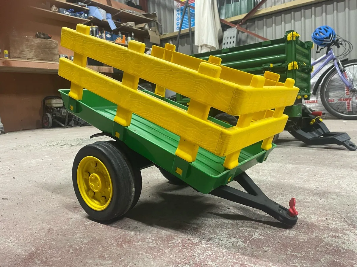 Toy John Deere trailers - Image 1