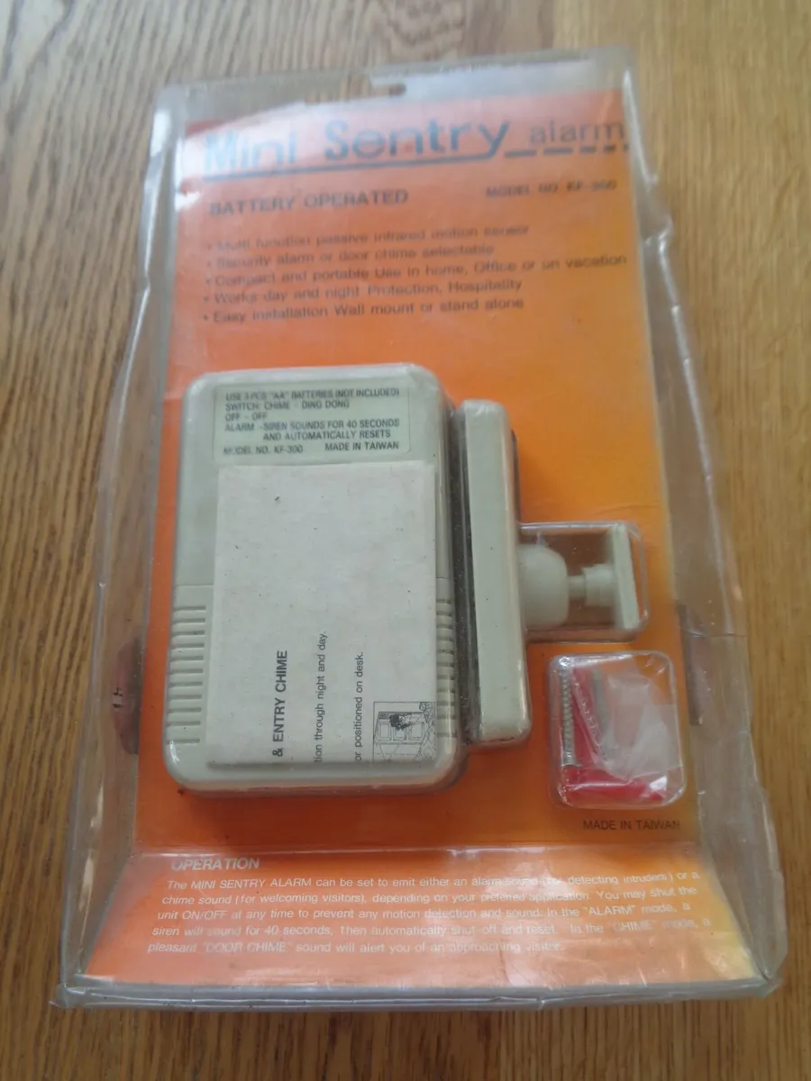 Portable Infrared Intrusion Alarm & Entry Chime - Image 2