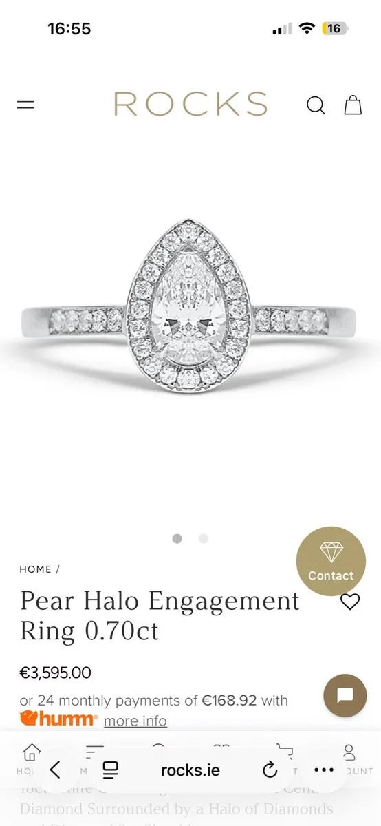 Engagement ring - Image 1