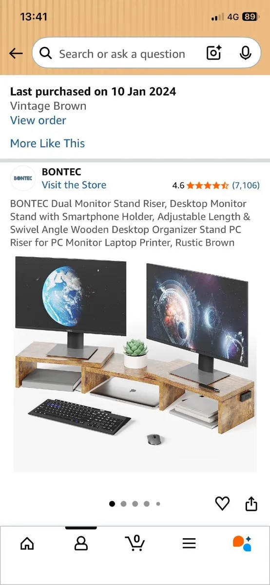 Computer Monitor Stand - Image 1