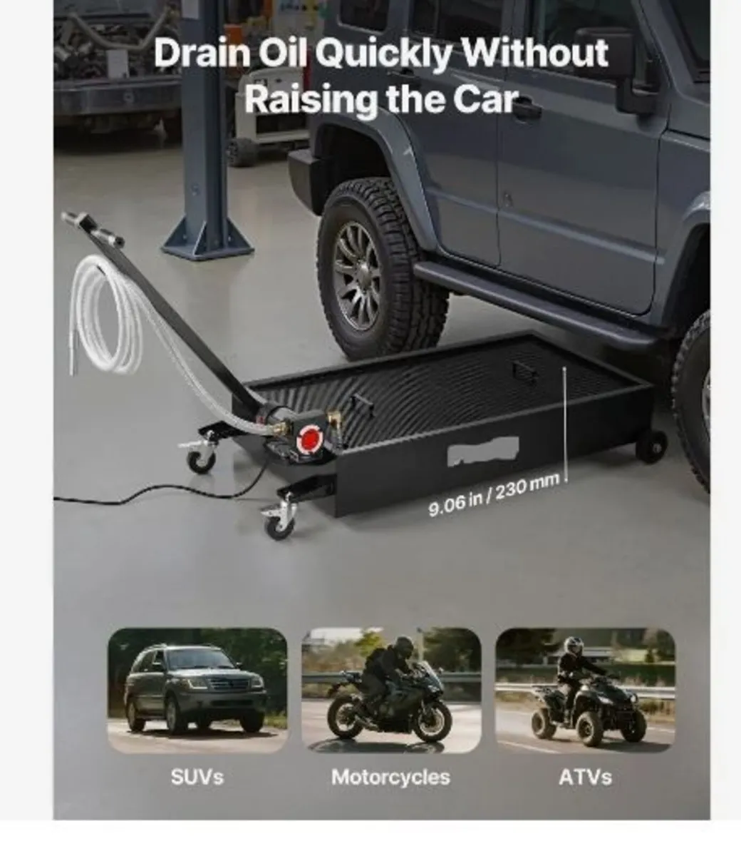 Low Profile Oil Drain Pan, 75.7 L Capacity - Image 3